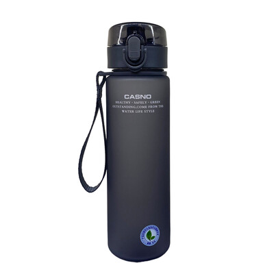 Riteņbraukšanas ūdens pudele 560 ml viegla, necaurlaidīga dzidra ūdens pudele riteņbraukšanas ceļojumiem pārgājieniem