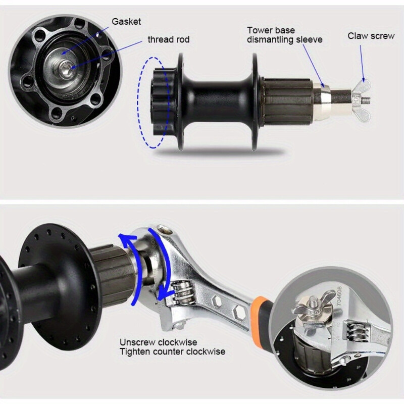 1 kom. Alat za skidanje kugle za glavčinu bicikla, univerzalni utor za ugradnju od 4 mm za brdski cestovni bicikl, biciklistički alati