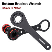 Velosipēda uzgriežņu atslēgas rīks 44/46/39/40,5 mm 16 iecirtumu uzstādīšanas remonta rīks Shimano BB51 BB70 MT500 DUB apakšējā kronšteina centra slēdzenes vākam