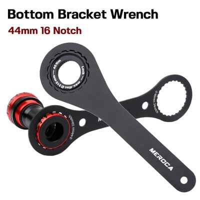 Instrument cheie pentru biciclete 44/46/39/40,5mm 16 crestături, instrument de reparare pentru instalare pentru Shimano BB51 BB70 MT500 DUB capac de blocare centrală suport inferior