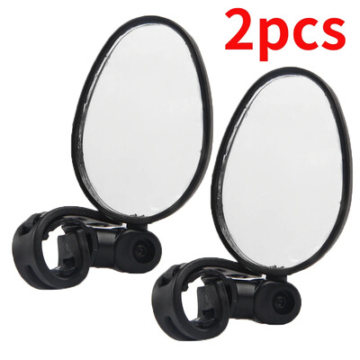 Universāls velosipēda spoguļa stūres atpakaļskata spogulis velosipēda motociklam 360 griešanās regulējama riteņbraukšanai Velosipēdu spogulis