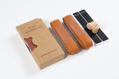 Traka za upravljač cestovnog bicikla Ručno izrađena protuklizna traka za šipku protiv udara Antivibracijska traka za umotavanje Vintage kožna traka za šipku od mikrovlakana