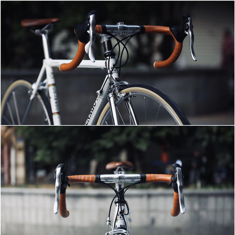 Traka za upravljač cestovnog bicikla Ručno izrađena protuklizna traka za šipku protiv udara Antivibracijska traka za umotavanje Vintage kožna traka za šipku od mikrovlakana