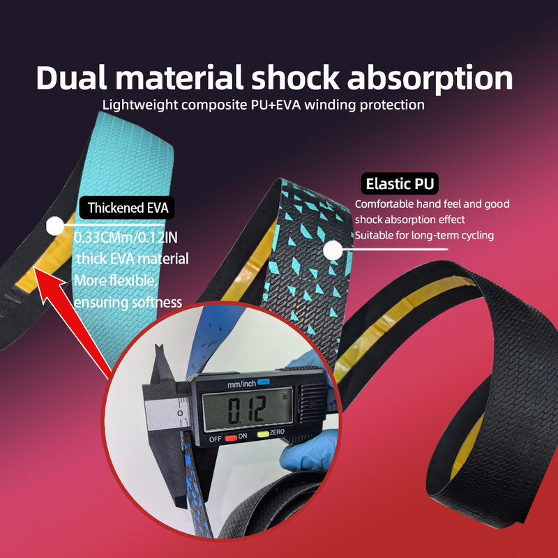 1 par trake za upravljač bicikla MTB traka za ručku cestovnog bicikla Neklizajuća spužvasta traka za pojas Zaštitna navlaka za ručku Dodaci za biciklizam