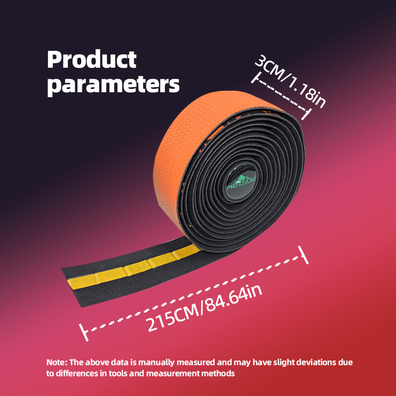 1 par trake za upravljač bicikla MTB traka za ručku cestovnog bicikla Neklizajuća spužvasta traka za pojas Zaštitna navlaka za ručku Dodaci za biciklizam