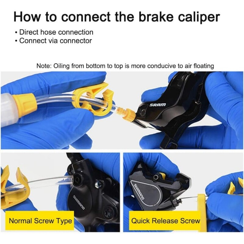 Velosipēdu hidraulisko disku bremžu eļļas atgaisošanas komplekta instrumenti SHIMANO, SRAM, Avid, MAGURA sērijas MTB šosejas velosipēdu bremžu remonta rīkam Ezmtb