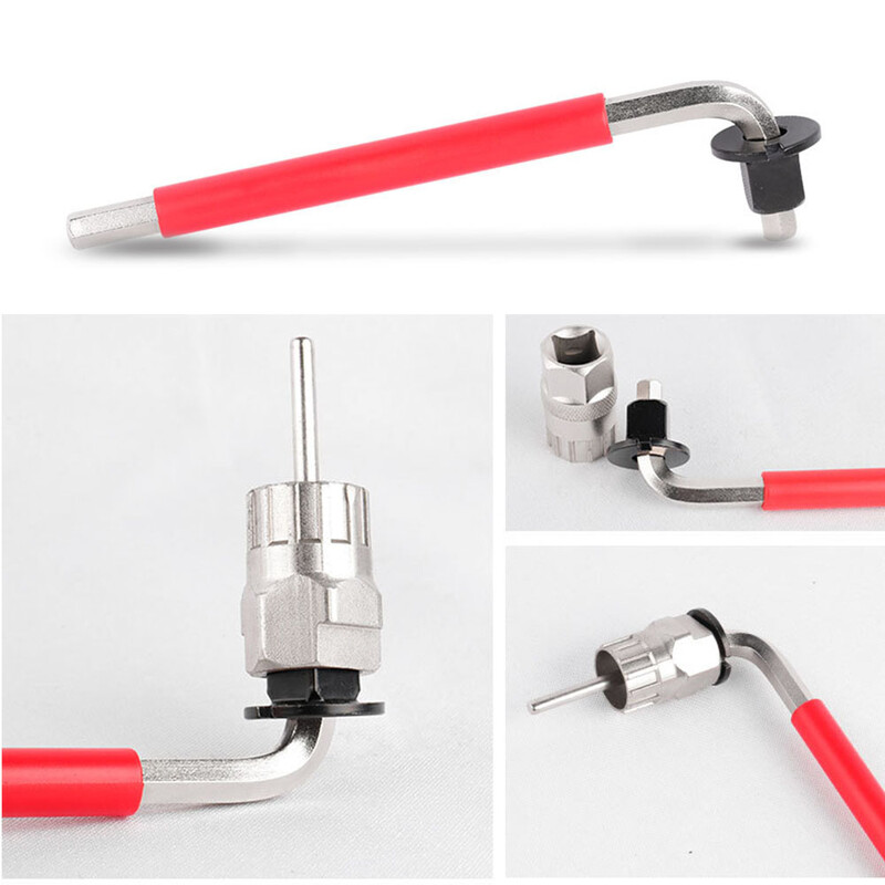 Alat za skidanje kazete za bicikl, Alat za uklanjanje pomoćnog lančanika sa slobodnim hodom, višenamjenski ključ, Ključ, lančanici za bicikl, Alat za bicikl