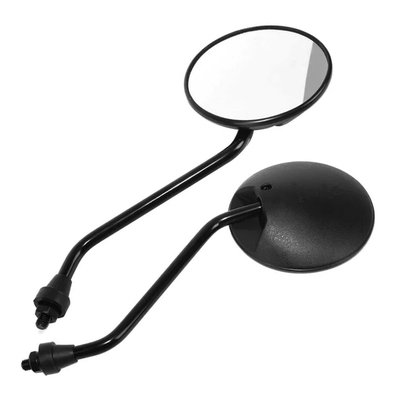 1 pāri universāls velosipēda stūres spogulis 22 mm noapaļots sānskata atpakaļskata spogulis motocikla e-velosipēda skrejritenis 8 mm atpakaļskata spoguļi