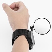 Āra MTB piederumi Velosipēdu spoguļi Aizmugurējais spogulis Velosipēda rokas siksniņa Velosipēda atpakaļskata spogulis šosejas velosipēdam