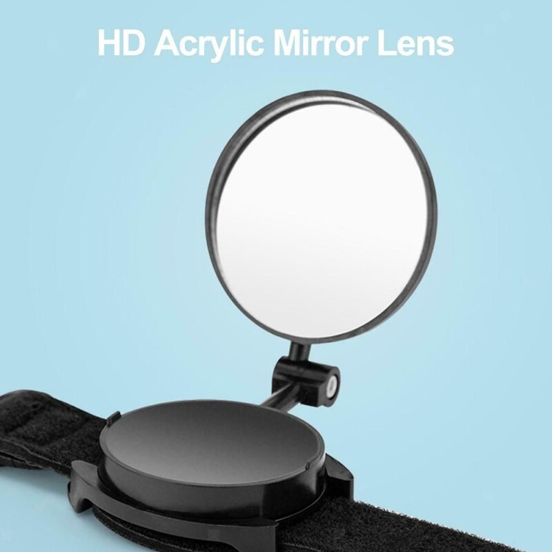 Āra MTB piederumi Velosipēdu spoguļi Aizmugurējais spogulis Velosipēda rokas siksniņa Velosipēda atpakaļskata spogulis šosejas velosipēdam