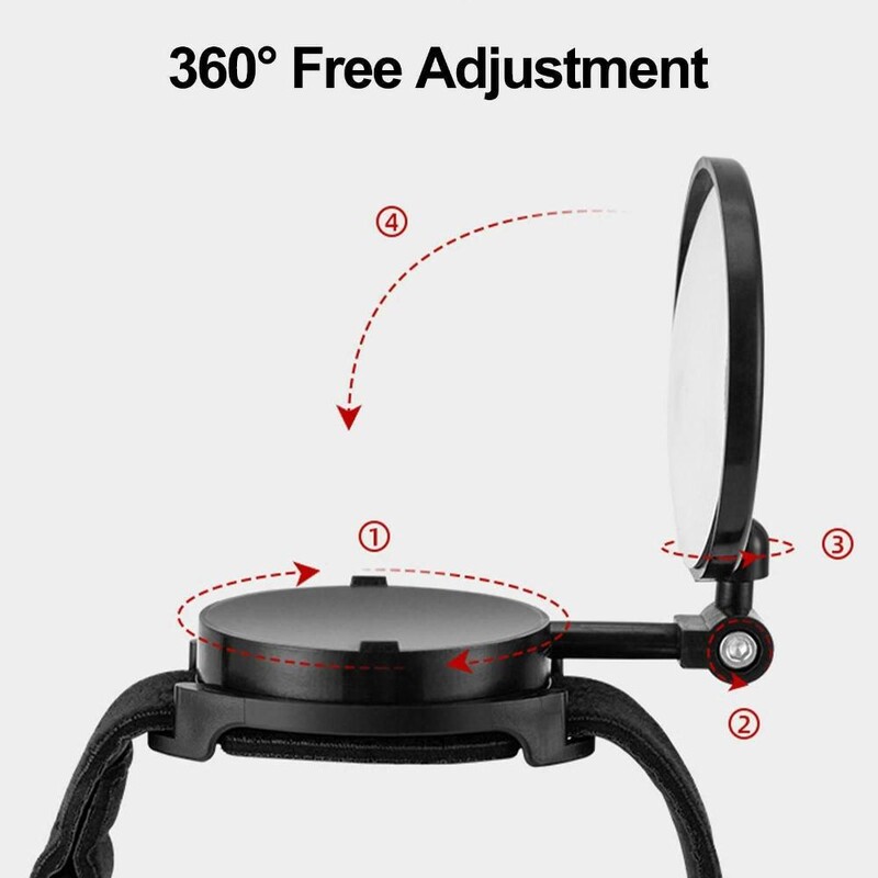Āra MTB piederumi Velosipēdu spoguļi Aizmugurējais spogulis Velosipēda rokas siksniņa Velosipēda atpakaļskata spogulis šosejas velosipēdam