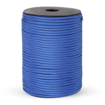 9 serdeņi 550 Paracord vads 100M 328PEET Dia.4mm āra kempinga izdzīvošanai Štrope Izpletņa virve pārgājienu telts piederumi