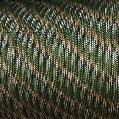 550 Military Paracord 7 stieņu 4 mm taktiskā izpletņa aukla kempinga piederumi āra izdzīvošanai, DIY rokassprādzes virve