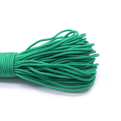 IQiuhike Paracord 2mm 50FT 100FT (31Meters) Viens statīvs serdeņi Paracord virve Cuerda Escalada Paracorde rokassprādzes Paracord