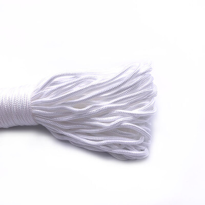 IQiuhike Paracord 2mm 50FT 100FT (31Meters) Viens statīvs serdeņi Paracord virve Cuerda Escalada Paracorde rokassprādzes Paracord