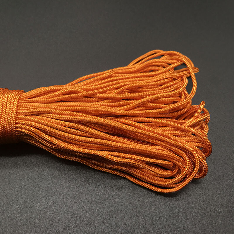 IQiuhike Paracord 2mm 50FT 100FT (31Meters) Viens statīvs serdeņi Paracord virve Cuerda Escalada Paracorde rokassprādzes Paracord