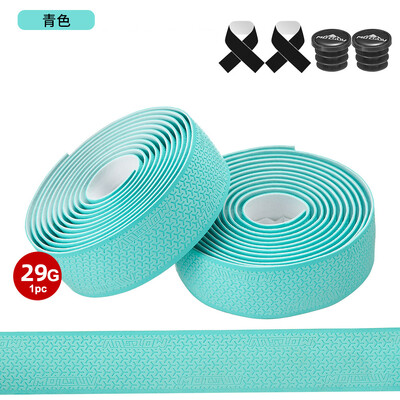 Krāsainas šosejas velosipēda stūres lentes riteņbraukšanas roktura jostas siksnas EVA PU lentes pretvibrācijas sacīkšu velosipēda roktura lentes lentes korķa apvalks