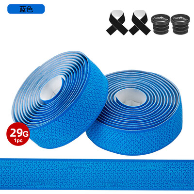 Krāsainas šosejas velosipēda stūres lentes riteņbraukšanas roktura jostas siksnas EVA PU lentes pretvibrācijas sacīkšu velosipēda roktura lentes lentes korķa apvalks