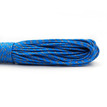 100FT 25FT 100 Χρώματα Διάμετρος 2mm One Stand Cores Σχοινί Paracord για Survival Αλεξίπτωτο Κορδόνι Κορδόνι Σκηνής Κορδόνι για Πεζοπορία Κάμπινγκ