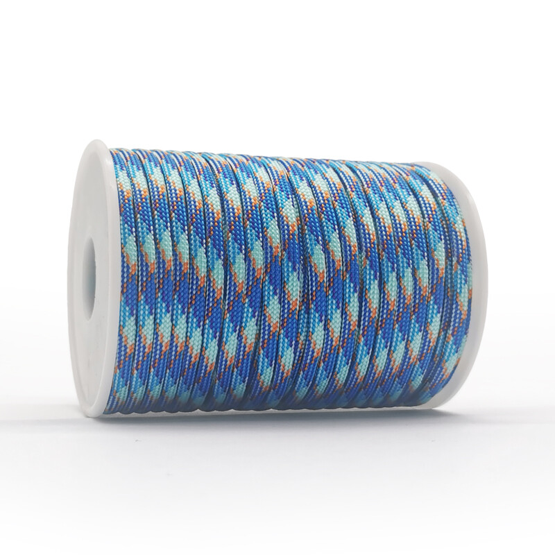 30 M/50 M 7 kodolu 550 paracord 4 mm izpletņa vads āra kempinga izdzīvošanas virvju komplekts Lietussargs Telts Virves siksna Drēbju aukla