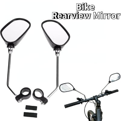 2 buc oglinda retrovizoare pentru biciclete reflector unghi reglabil oglinzi stanga dreapta si siguranta in aer liber maner pentru biciclete oglinda retrovizoare