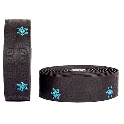 Šosejas velosipēda stūres lentes, divu krāsu krizantēmas raksta stūres lentes Neslīdošas un elpojošas stieņa lentes stūres piederumi