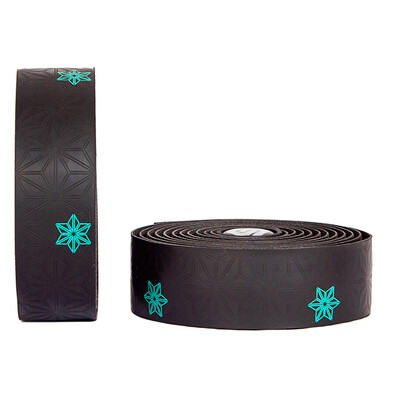 Šosejas velosipēda stūres lentes, divu krāsu krizantēmas raksta stūres lentes Neslīdošas un elpojošas stieņa lentes stūres piederumi