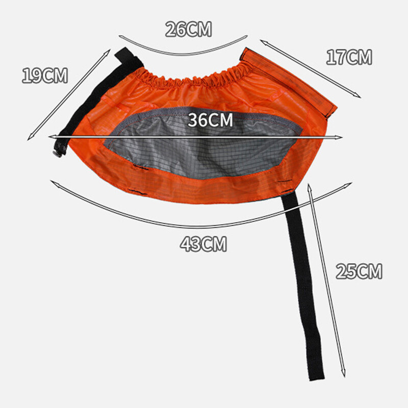 Vonkajšie nepremokavé návleky na nohy, turistické návleky na nohy s reflexnými prúžkami, turistické návleky na nohy, návleky na chodidlá, vonkajšie kempingové chrániče nôh*2