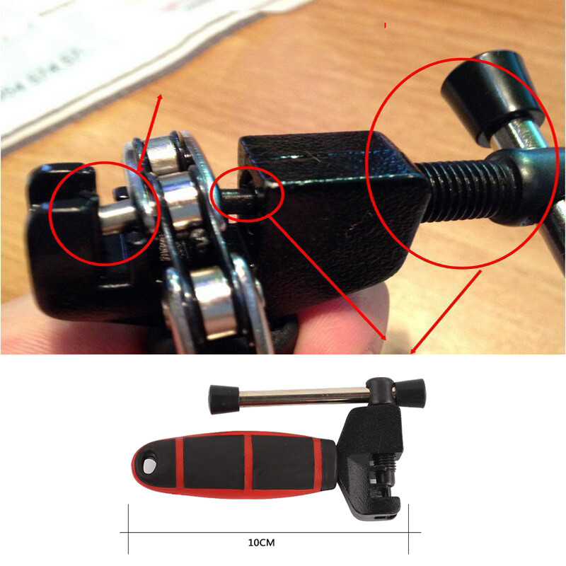 Velosipēda ķēžu griezēja instrumenta lauzējs MTB ķēdes mazgātāja birstes knaibles velosipēda remonta noņemšanai velosipēda ķēdes ātrā savienojuma ķēdes tapas sadalītājs