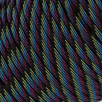 4 mm 7 kodolu paracord, DIY krāsainas pītas virves kaklarotas rotaslietas ar rokām darinātas rokassprādzes pītas virves roku darbs populārs stils