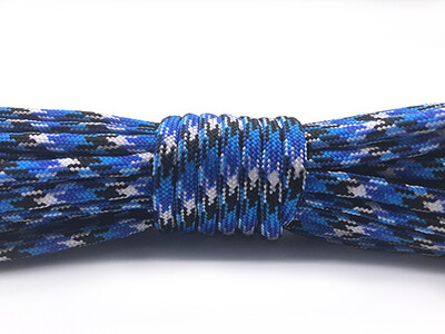 100 pėdų skersmuo 4 mm 7 stovas, šerdys Paracord for Survival Parašiuto Virvelė Virvelė Kempingas Laipiojimas Stovyklavietės Virve žygiams Drabužių virvė