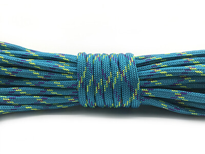 100 pėdų skersmuo 4 mm 7 stovas, šerdys Paracord for Survival Parašiuto Virvelė Virvelė Kempingas Laipiojimas Stovyklavietės Virve žygiams Drabužių virvė