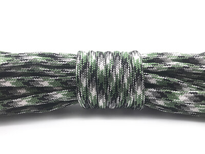 100 pėdų skersmuo 4 mm 7 stovas, šerdys Paracord for Survival Parašiuto Virvelė Virvelė Kempingas Laipiojimas Stovyklavietės Virve žygiams Drabužių virvė