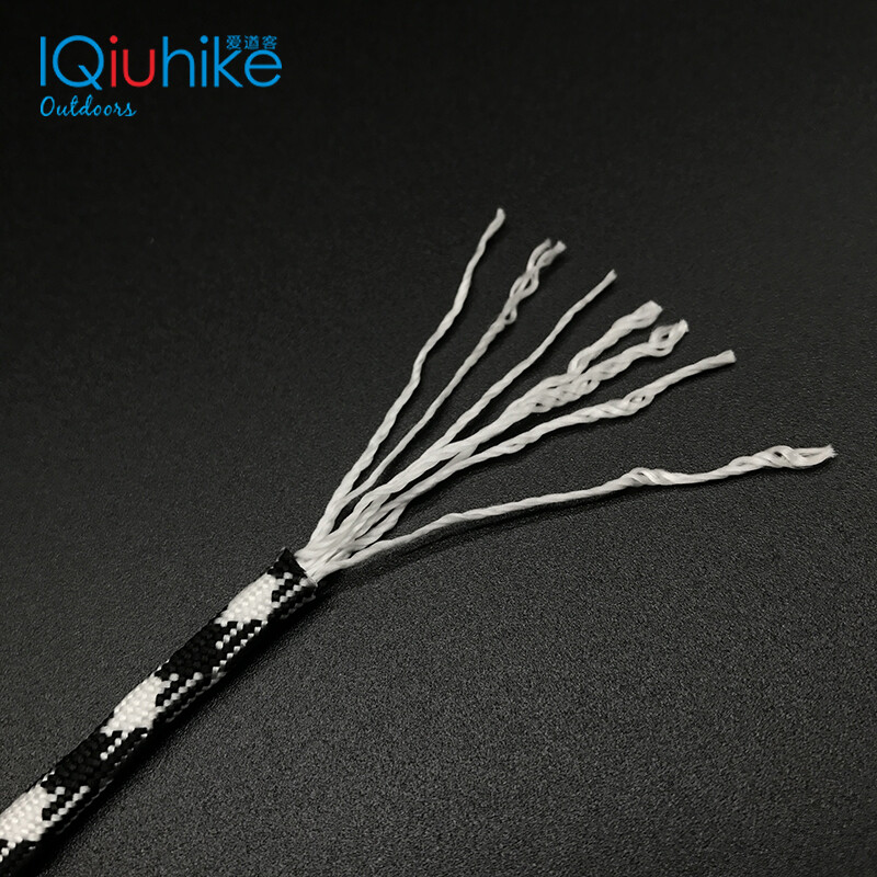 100 pėdų skersmuo 4 mm 7 stovas, šerdys Paracord for Survival Parašiuto Virvelė Virvelė Kempingas Laipiojimas Stovyklavietės Virve žygiams Drabužių virvė