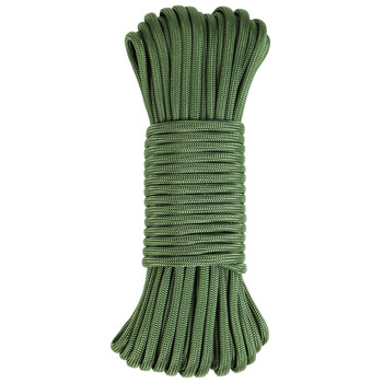 15M Heavy Duty Paracord για κιτ επιβίωσης Αλεξίπτωτο Κορδόνι Κορδόνι Κάμπινγκ Αναρρίχηση με σχοινί πεζοπορία Σχοινιά ρούχων για σκηνή εξωτερικού χώρου