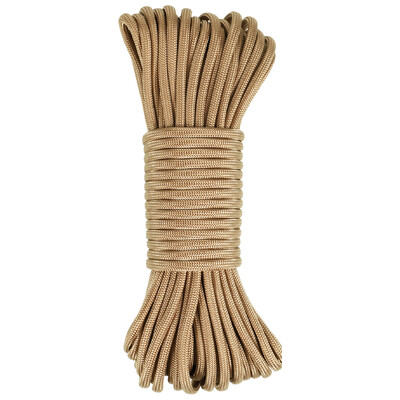 15M Sunkios apkrovos „Paracord for Survival“ rinkinys, parašiuto virvelė.