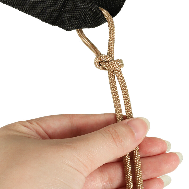 15M Sunkios apkrovos „Paracord for Survival“ rinkinys, parašiuto virvelė.