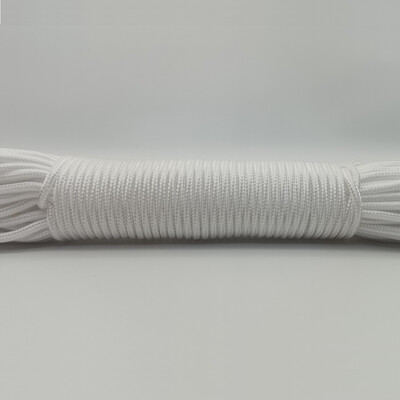 31 metras 3 mm tvirtas parašiuto laidas, raištelis Mil Spec Type One Strand laipiojimo stovyklavimo išgyvenimo įranga Paracord