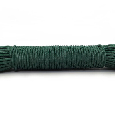 31 metras 3 mm tvirtas parašiuto laidas, raištelis Mil Spec Type One Strand laipiojimo stovyklavimo išgyvenimo įranga Paracord