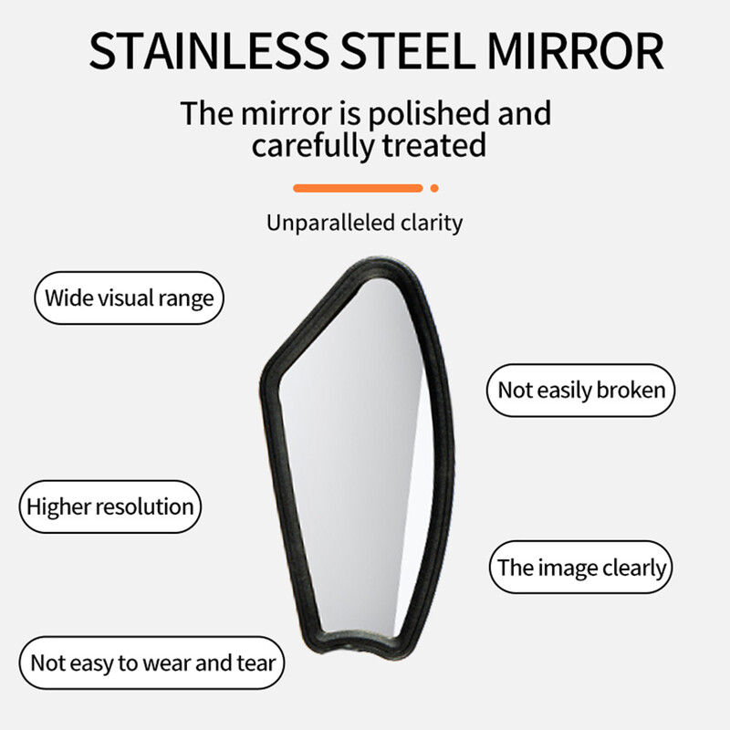 Bicikl Reflektor stražnjeg pogleda širokog raspona Podesivi lijevi skuter E Ogledalo za bicikl Upravljač bicikla Retrovizor