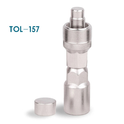 Deemount velosipēda pedāļa kloķa nosūcēja riteņa izvilkšanas skrūves Riteņbraukšanas noņemšanas nosūcējs velosipēda remonta instrumenti TOL-118