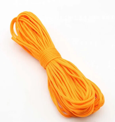 10/20 m 7 branduolių daugiafunkcis karinis pintas Paracord, skirtas rankų darbo pasidaryk pats išgyvenimui lauke, stovyklavimo laipiojimo raktų pakabukas