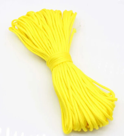 10/20 m 7 branduolių daugiafunkcis karinis pintas Paracord, skirtas rankų darbo pasidaryk pats išgyvenimui lauke, stovyklavimo laipiojimo raktų pakabukas