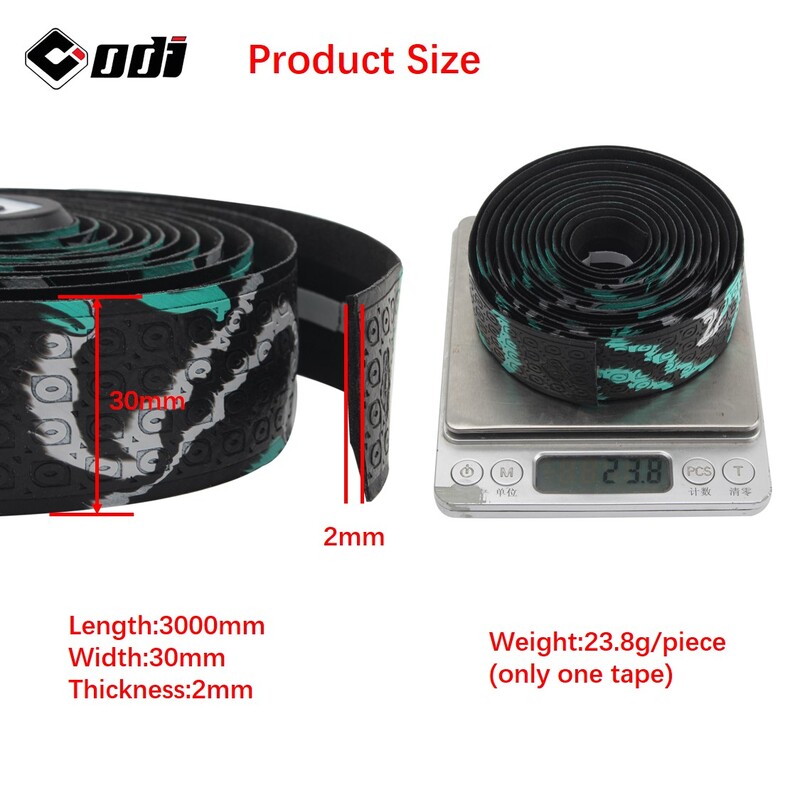 ODI velosipēdu stūres lente Mīksta velosipēdu stieņu lente PU EVA Neslīdošs, krāsains stūres pārsegs šosejas slīdēšanas velosipēdu braukšanas piederumiem