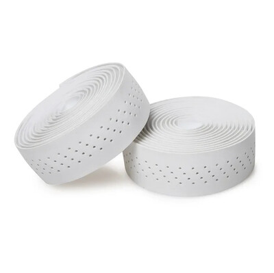 Starinski perforirani remeni za upravljač bicikla Kožni upijajući udarci Protuklizna udobnost Produženi remeni za upravljač cestovnog bicikla