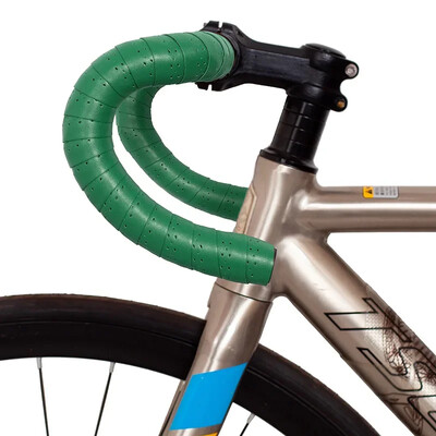 Starinski perforirani remeni za upravljač bicikla Kožni upijajući udarci Protuklizna udobnost Produženi remeni za upravljač cestovnog bicikla