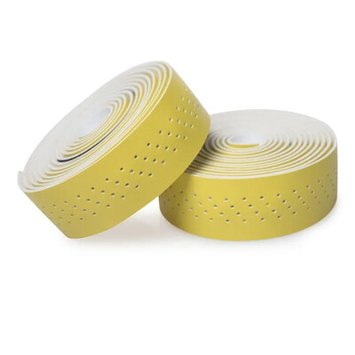 Starinski perforirani remeni za upravljač bicikla Kožni upijajući udarci Protuklizna udobnost Produženi remeni za upravljač cestovnog bicikla