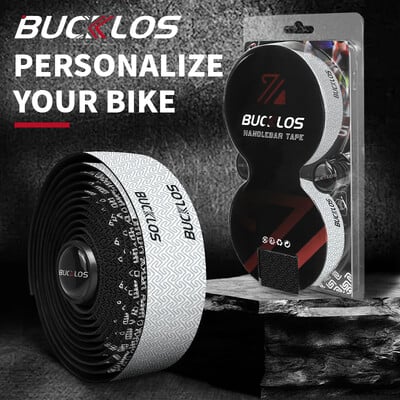 BUCKLOS Bandă pentru ghidon pentru ciclism de drum Benzi pentru ghidon anti-alunecare pentru bicicletă de drum Absorbție de șoc Bară de cădere pentru bicicletă Accesorii pentru biciclete