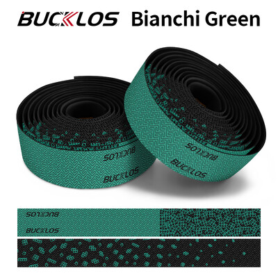 BUCKLOS šosejas riteņbraukšanas stūres lentes pretslīdes šosejas velosipēdu stūres lentes amortizējošas velosipēdu nolaižamās stieņa aptīšanas velosipēda piederumi