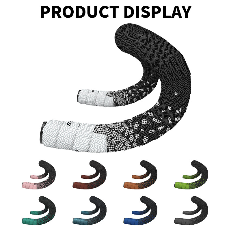 BUCKLOS šosejas riteņbraukšanas stūres lentes pretslīdes šosejas velosipēdu stūres lentes amortizējošas velosipēdu nolaižamās stieņa aptīšanas velosipēda piederumi